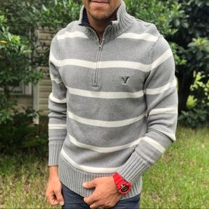 American Eagle Quarter Zip Sweater